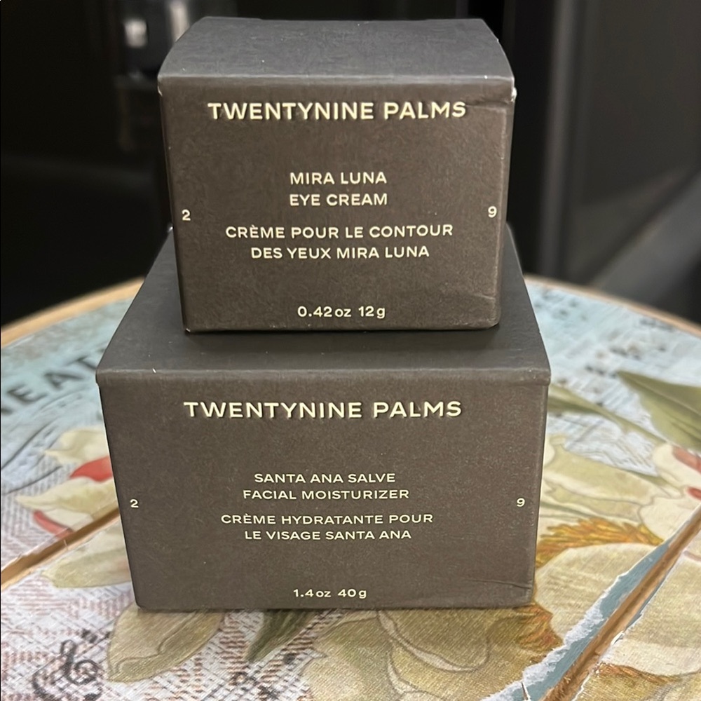 Twenty Nine Palms Eye Cream and Facial Moisturizer Set